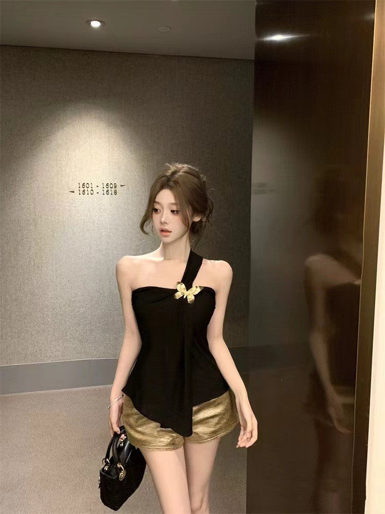 Alura Black Tube Top