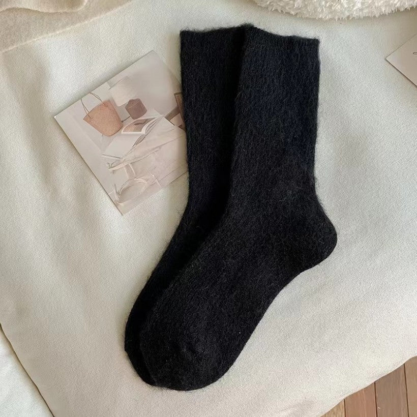 Elara Wool Mid-Calf Socks
