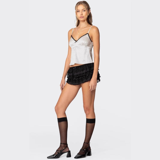 Vivia Satin Lace Camisole